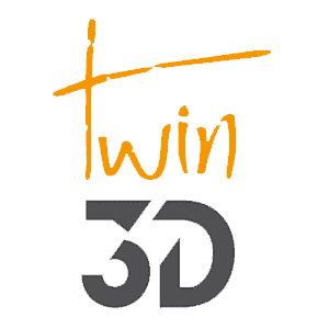 Logo société twin3D